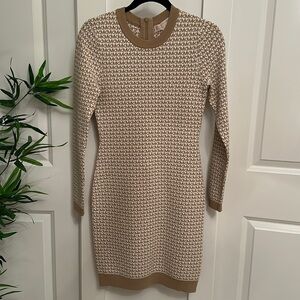 MICHAEL MICHAEL KORS Logo Jacquard Dress SizeXS. Not with tags but never worn.